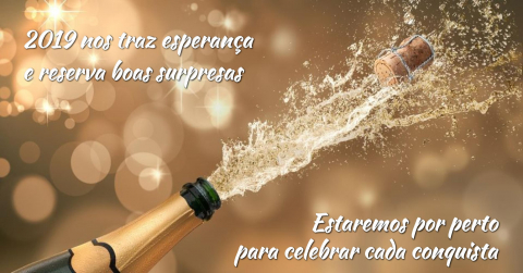 2019 nos traz esperança e reserva boas surpresas